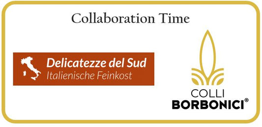 Collaborazione Delicatezze del Sud - Colli Borbonici® per l'olio extra vergine di oliva