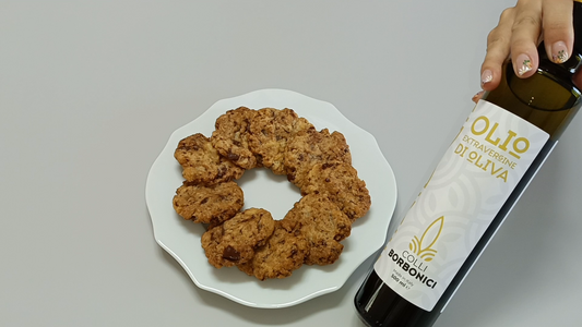 biscotti al cioccolato con olio extra vergine di oliva