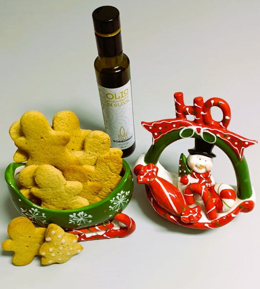 biscotti pan di zenzero olio extra vergine di oliva senza burro