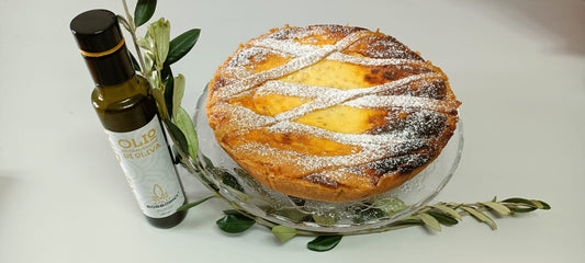 Pastiera napoletana senza burro con olio extra vergine di oliva dei Colli Borbonici®