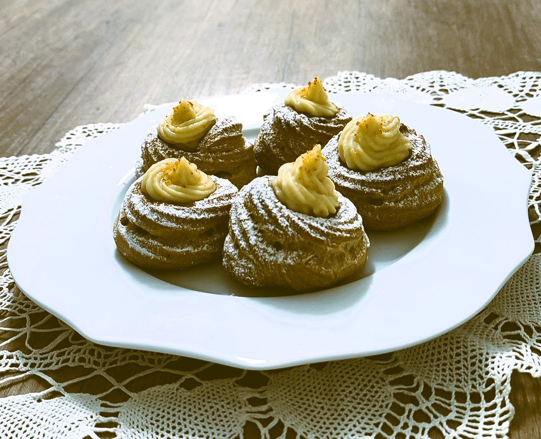 zeppole di San Giuseppe olio extra vergine di oliva Colli Borbonici